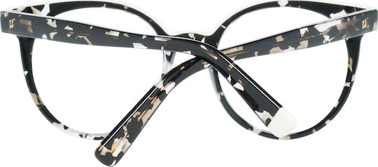 Web Rame Ochelari Pentru Femei Acetat Fluture Maro Tortoise WE5227 055