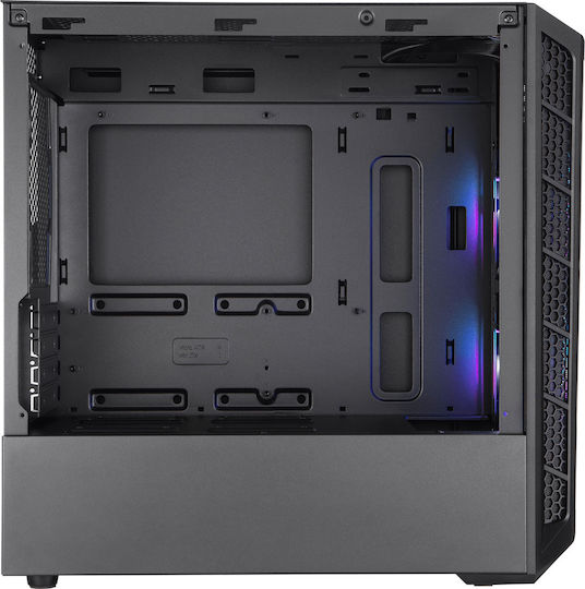 CoolerMaster MasterBox MB320L ARGB with Controller Gaming Mini Tower Κουτί Υπολογιστή με Πλαϊνό Παράθυρο Μαύρο
