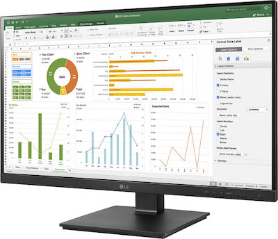 LG 24BN650Y-B IPS Monitor 23.8" FHD 1920x1080 με Χρόνο Απόκρισης 5ms GTG