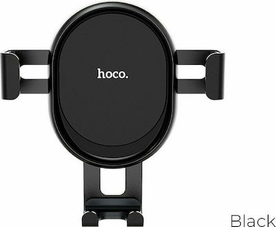 Hoco Βază de Telefon Auto CA56 Metal Armour cu cârlige reglabile Neagră HC-CA56