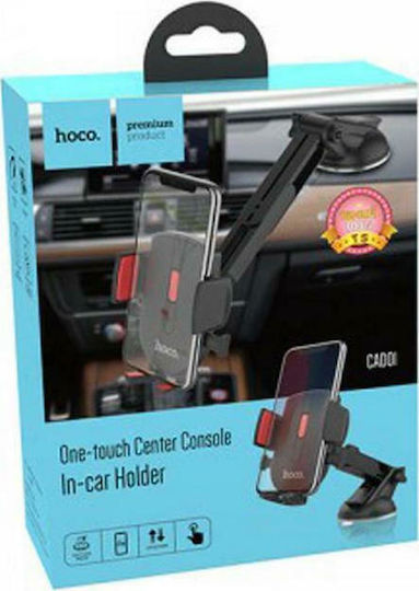 Ancus CAD01 Easy-lock Поставка за Мобилен Телефон за Кола с регулируеми куки Черна 27290