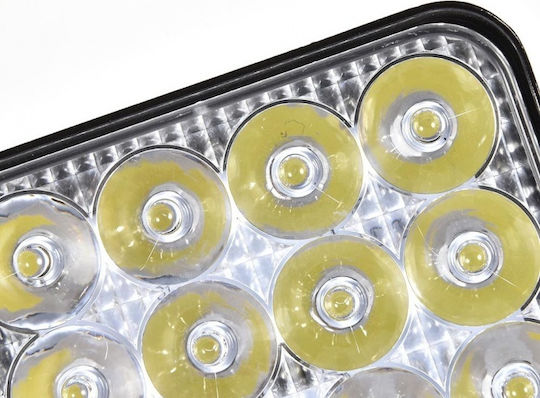 Square Headlights Car LED Universal 10 - 30V 48W 2pcs