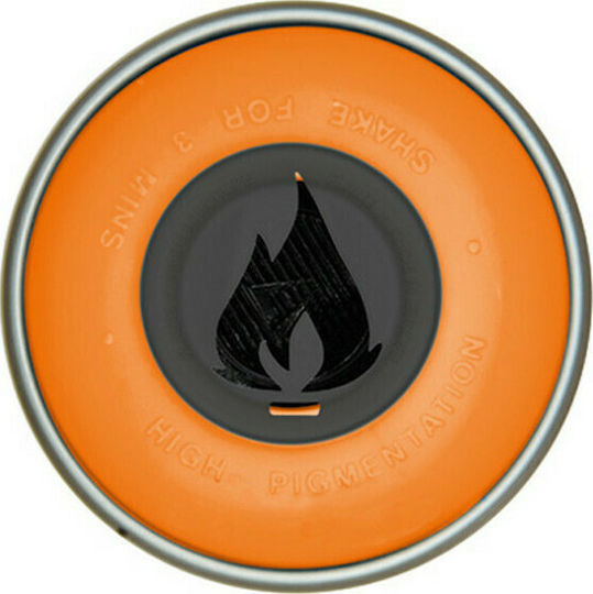 Flame Paint Spray Paint Flame Orange Acrylic with Matt Effect Zinc Yellow 400ml