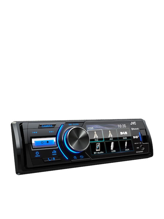 JVC Car Audio System 1DIN (Bluetooth/USB) with Detachable Panel