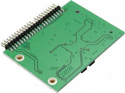 MSATA-44P-2.5IN-5V mSATA Mini PCI-E SSD Female to 5V 2.5" 44 Pin IDE Male