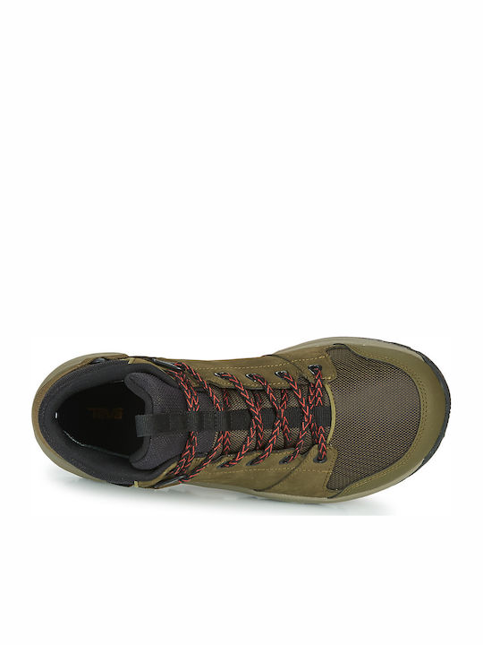 Teva Grandview GTX Încălțăminte De Drumeție Tip Botine Pentru Bărbați Impermeabil Cu Membrană Gore-Tex Verzi