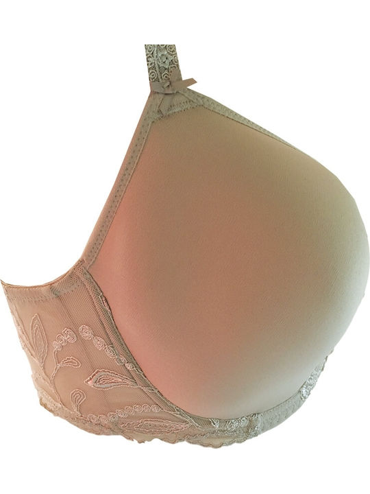 Celebration Spacer Bra with Light Padding Underwire Beige