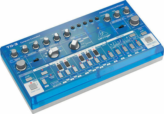 Behringer TD-3 TD-3-BB Синтезатор Синьо Прозрачно