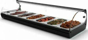 Sayl Barcelona Heated Display Cabinet 6xGN 1000W W119xD39.5xH24.5cm