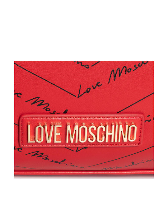 Moschino Γυναικεία Τσάντα Πλάτης Κόκκινη