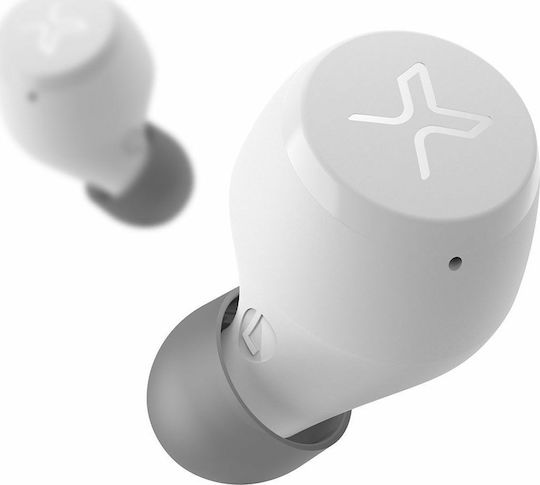 Edifier X3 In-ear Bluetooth Handsfree Căști cu Rezistență la Transpirație și Carcasă de Încărcare Alb
