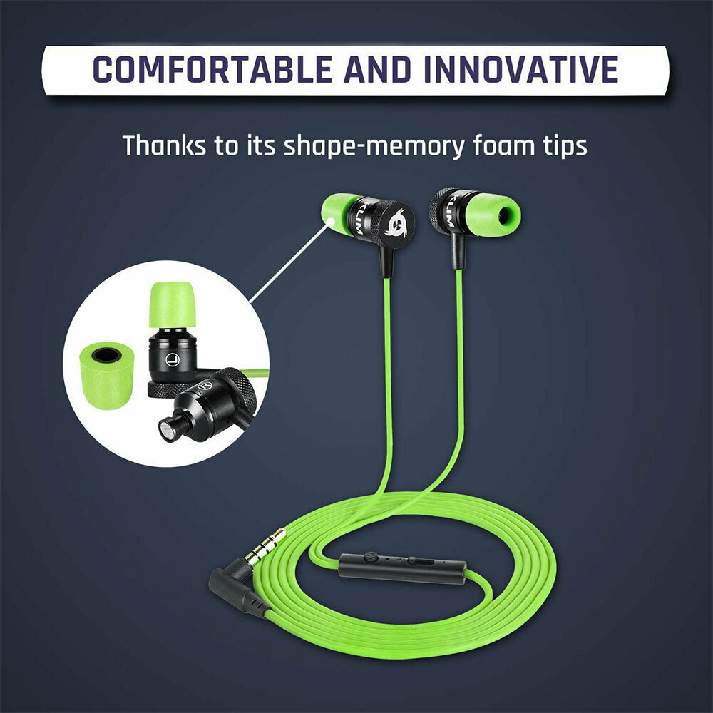 KlimTechs Fusion Inear Handsfree με Βύσμα 3.5mm Πράσινο Skroutz.gr