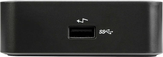 Targus USB-C Stație de andocare cu HDMI/DisplayPort 4K PD Ethernet și conexiune 2 monitoare Negru (DOCK430EUZ)
