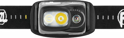 Petzl Rechargeable Headlamp LED Waterproof IPX4 with Maximum Brightness 900lm Swift RL Pro