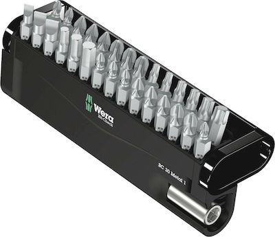 Wera Σετ Βιδώματος Metal 1 Set 30 Screwdriver Bits