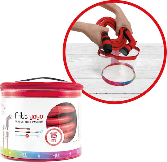 Fitt Yoyo Go Gartenschlauch Ausziehbares Set 15m