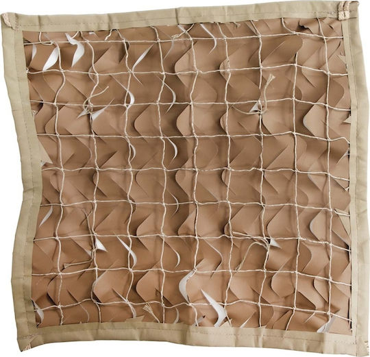 Escape Platz Tarnnetz Braun 3x3m