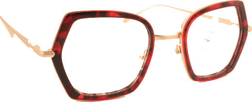 Iyoko Inyake Eyeglass Frame Burgundy IY870 36