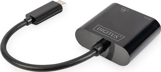 Digitus DN-3027 USB-C Network Adapter with Wired Gigabit Ethernet Connection