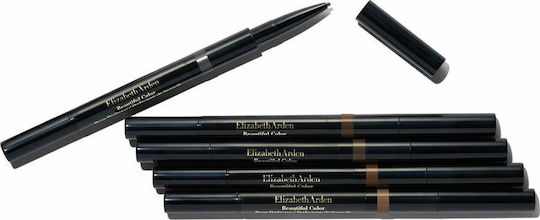 Elizabeth Arden 3-în-1 Creion Pentru Sprâncene Perfect Color Frumos Negru Moale 32gr