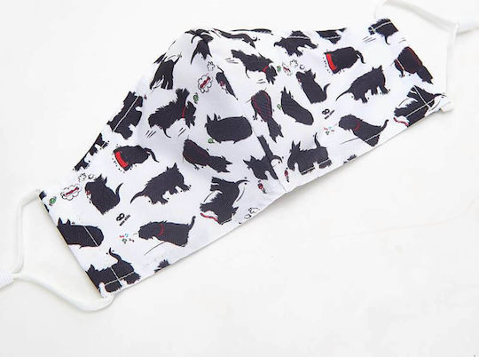 Eco Chic Face Cover White Scatty Scotty 1τμχ