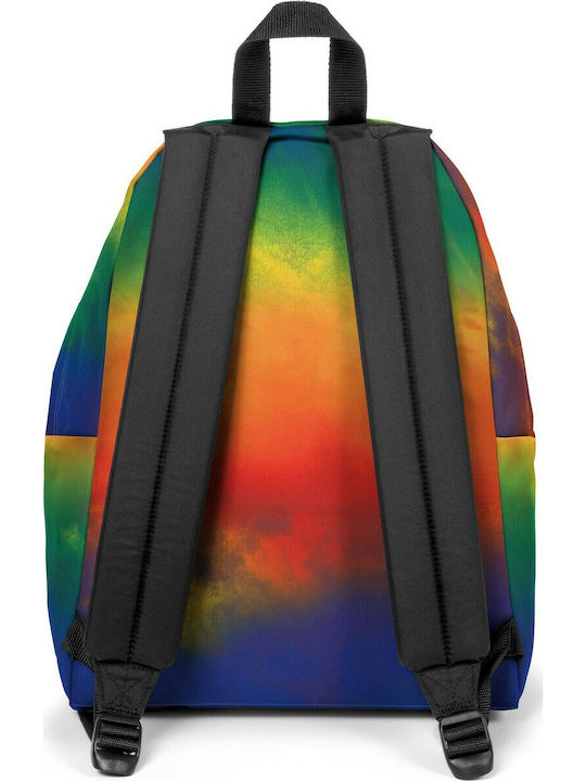 Eastpak Padded Pak'r Rainbow Colour Σχολική Τσάντα Πλάτης Γυμνασίου - Λυκείου Πολύχρωμη 24lt