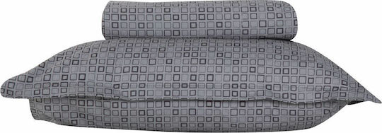 Nef-Nef Homeware Σετ Υπέρδιπλη 230x240cm Carter Γαλάζια