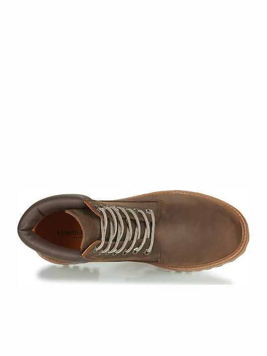 River Leather Brown Boots