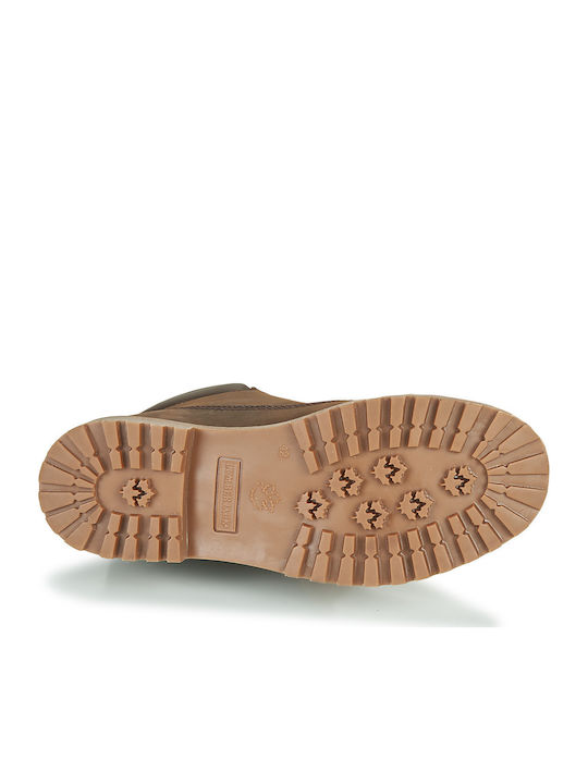 River Leather Brown Boots
