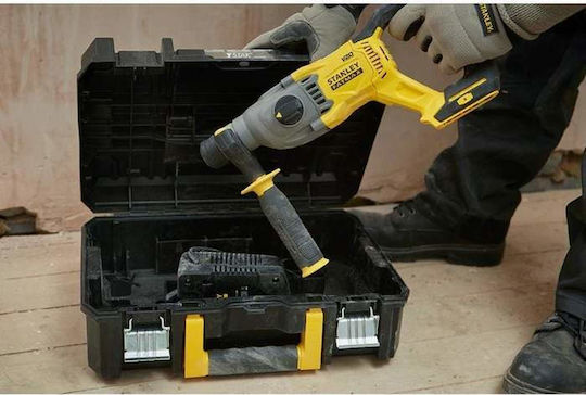 Stanley Κρουστικό Σκαπτικό Πιστολέτο Μπαταρίας Brushless 18V 2x4Ah με Υποδοχή SDS Plus SFMCH900M22