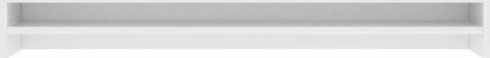 vidaXL Desktop Stand for 2 Monitors White (800333)