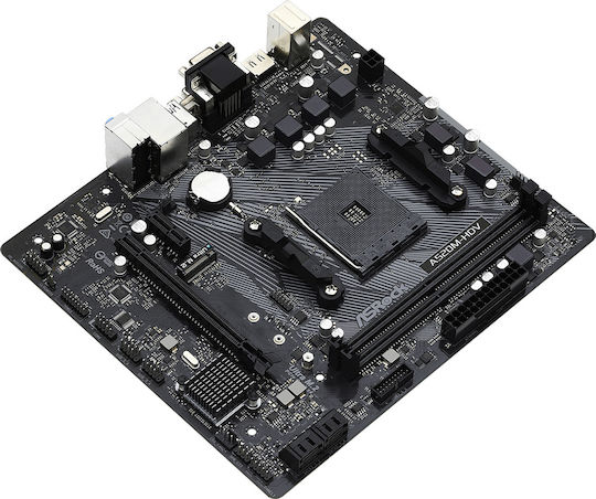 ASRock A520M-HDV Motherboard Micro ATX με AMD AM4 Socket 90-MXBE50-A0UAYZ