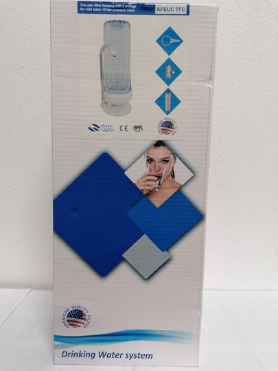 Aqua Pure APSUC TFC Sistem de Filtrare a Apei Singur Deasupra blatului cu Filtru de Schimb Aqua Pure APSUC TFC Sistem de Filtrare a Apei Singur Deasupra blatului cu Filtru de Schimb