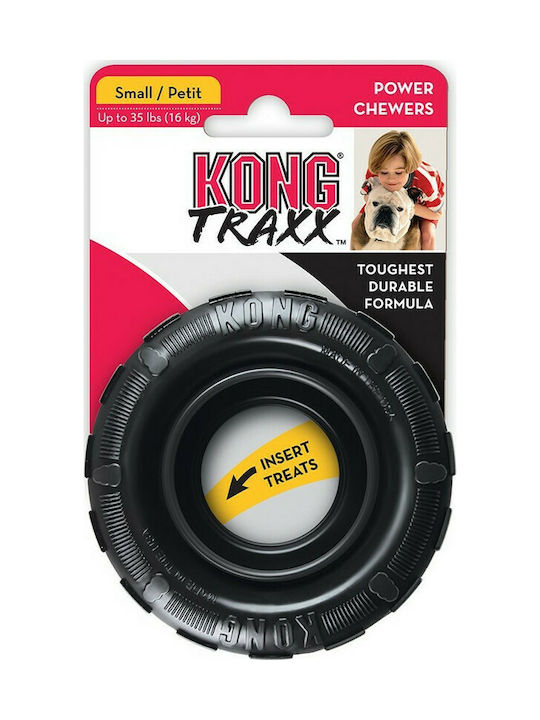 Kong Traxx Dog Toy Small Black 11cm