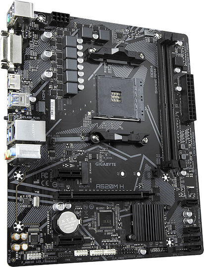 Gigabyte A520M H rev. 1.0 Mainboard Micro ATX mit AMD AM4 Sockel