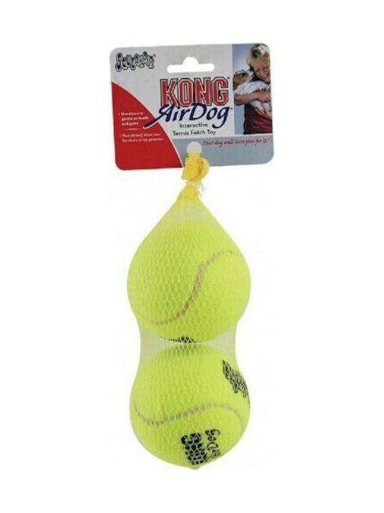 Kong Squeakair Tennis Μπάλα Παιχνίδι Σκύλου από Καουτσούκ Large Κίτρινη Kong Squeakair Tennis Μπάλα Παιχνίδι Σκύλου από Καουτσούκ Large Κίτρινη