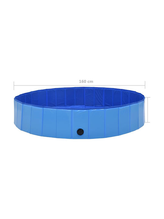 vidaXL Dog Toy Pool Blue 160cm
