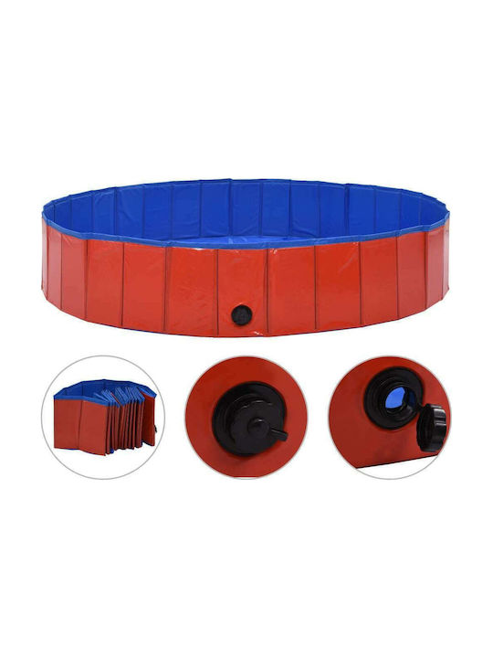 vidaXL Dog Toy Pool Red 160cm