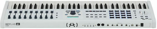 Arturia Midi Keyboard KeyLab Essential MkII with 61 Keyboard White