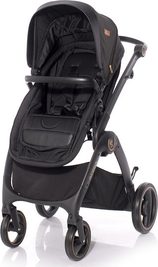 Lorelli Adria Adjustable 2 in 1 Baby Stroller Suitable for Newborn Black Gold 12.20kg