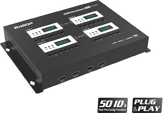 Edision HDMI Lite QUAD Modulator Satellite 07-06-0007