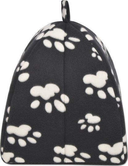vidaXL Nest Katze Schwarz 40x40x45cm