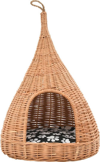 vidaXL Nest Cat Brown 40x40x60cm
