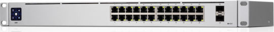 Ubiquiti UniFi Switch USW-24 Managed L2 Switch with 24 Gigabit (1Gbps) Ethernet Ports and 2 SFP Ports