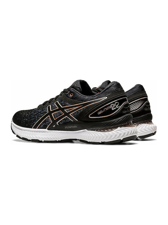 Gel-Nimbus 22 Knit Damen Sportschuhe Laufen Schwarz