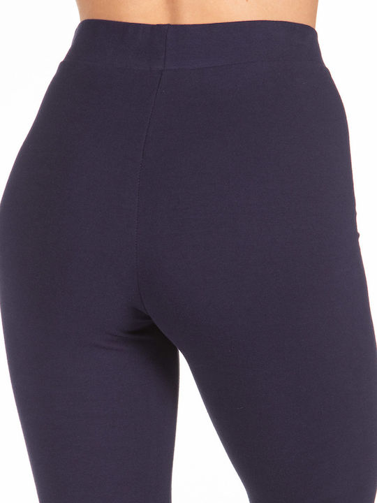 Seraphina Ausbildung Frauen Gekürzt Leggings Hochgeschnitten Marineblau
