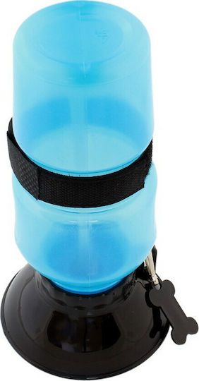 InnovaGoods Kunststoff Flasche Wasser für Hund & Katze auf Basis von 500ml 10cm in Blau Farbe
