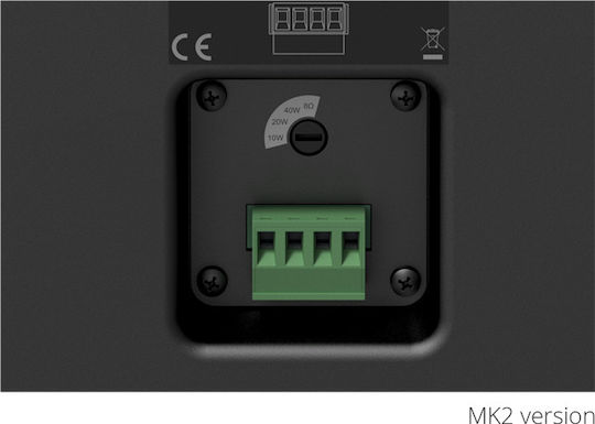 Audac WX302MK2 Επιτοίχιο Ηχείο (Τεμάχιο) Λευκό