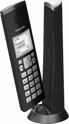 Panasonic KX-TGK212 Cordless Phone (2-Pack) with Speaker Black