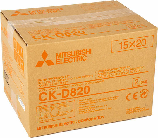 Mitsubishi Electric CK-D820 Γνήσια Μελανοταινία 2τμχ